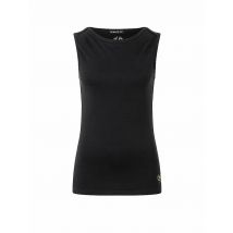 THE SPIRIT OF OM Damen Yogatank Bambus High Neck schwarz | S