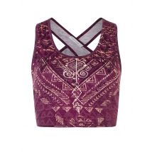 THE SPIRIT OF OM Damen Sport-BH Buddhi beere | S