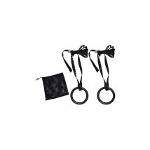 TUNTURI Gymnastikringe ABS DIA 23cm inkl. Gürtel schwarz