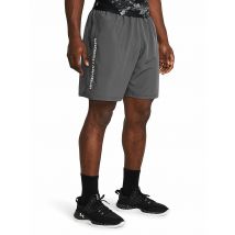UNDER ARMOUR Herren Short UA Woven Wordmark grau | S