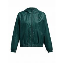 UNDER ARMOUR Damen Fitnessjacke UA SportStyle Windbreaker petrol | XS