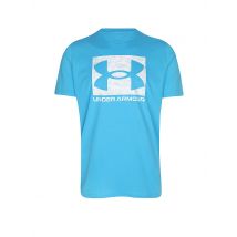 UNDER ARMOUR Herren T-Shirt UA ABC Camo Boxed Logo hellblau | S
