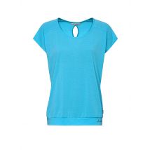 VAUDE Damen Funktionsshirt Skomer Streifen hellblau | 36