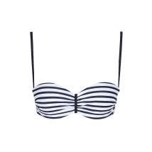 VENICE BEACH Damen Bikinioberteil Bügel-Bandeau dunkelblau | 36D