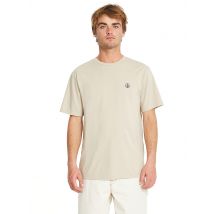 VOLCOM Herren Beachshirt Circle Blanks beige | S