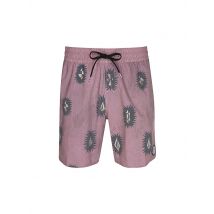 VOLCOM Herren Beachshort Psyche Cotton rosa | S