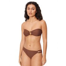 YSABEL MORA Damen Bikinioberteil Bandeau braun | 70B