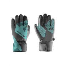 ZANIER Kinder Skihandschuhe SILLIAN.STX 2.0 türkis | 5