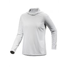 ARCTERYX Damen Funktionshoodie Taema Hoodie weiss | XS