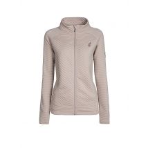 AULP Damen Fleecejacke Simix Jaquard creme | L