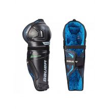 BAUER Kinder Hockey-Schienbeinschoner X Shin Guard JR schwarz | 25-28