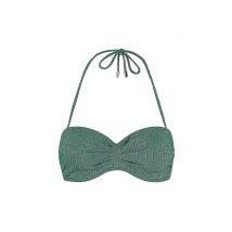 BEACHLIFE Damen Bikinioberteil Bandeau dunkelgrün | 38C