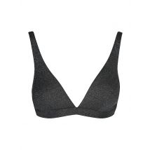 BEACHLIFE Damen Bikinioberteil schwarz | L