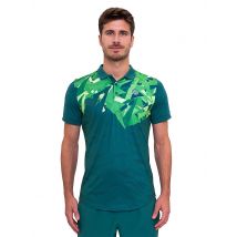 BIDI BADU Herren Tennispolo Spike dunkelgrün | M
