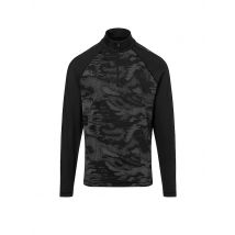 BOGNER FIRE+ICE Herren Unterzieh Zipshirt Premo4 schwarz | XL