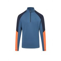 BOGNER FIRE+ICE Herren Unterzieh Zipshirt Berkan blau | M