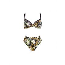 CHARMLINE Damen Bikini Midnight Sounds Ethno Jungle bunt | 42E