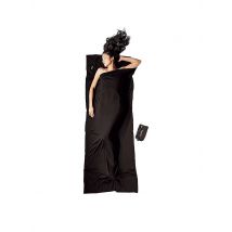 COCOON Reiseschlafsack Travelsheet Merino 19x12cm 600g schwarz