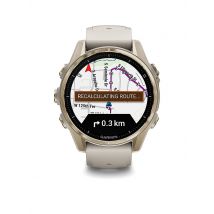 GARMIN  GPS-Multisport-Smartwatch Fenix 8 Amoled Sapphire  43mm beige