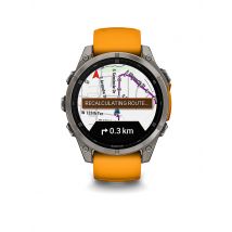 GARMIN  GPS-Multisport-Smartwatch Fenix 8 Amoled Sapphire  47mm orange