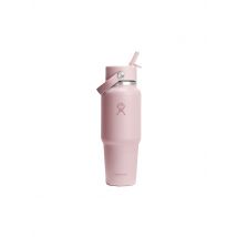 HYDRO FLASK Trinkflasche 32oz Wide Mouth Travel Bottle with Flex Straw Cap rosa