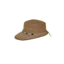 KUEBL Damen Strohschild camel