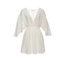 LASCANA Damen Strandkleid weiss | 38