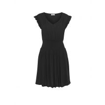 LASCANA Damen Strandkleid schwarz | 38