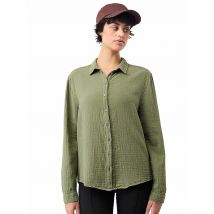 MANDALA Damen Yoga Bluse Tulum  dunkelgrün | S