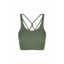 MANDALA Damen Sport-BH New Studio Low Support dunkelgrün | M