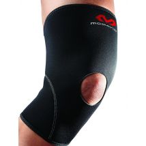 MC DAVID Kniebandage mit Patellaöffnung schwarz | L