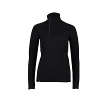 MONS ROYALE Damen Unterzieh Zipshirt Olympus schwarz | M