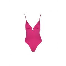 MRS & HUGS Damen Badeanzug Basic Young beere | L