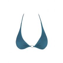 MRS & HUGS Damen Bikinioberteil Neckholder Young petrol | L