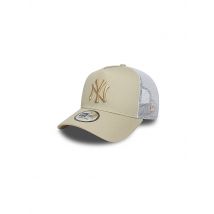 NEW ERA Damen Kappe League Trucker New York Yankees creme