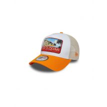 NEW ERA Herren Kappe Location Patch Trucker orange