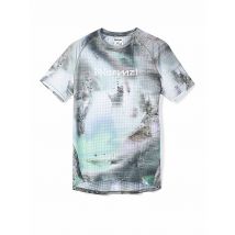 NNORMAL Herren Laufshirt Nature bunt | M