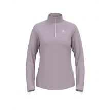 ODLO Damen Unterzieh Zipshirt Besso Mid Layer grau | XS