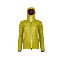 ORTOVOX Damen Touren Isojacke Westalpen Swisswool Hoodie gelb | L