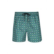 PAUL Herren Badeshort Printed grün | M