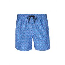 PAUL Herren Badeshort Printed blau | S