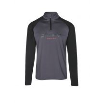 PHENIX Herren Unterzieh Zipshirt  PH Logo Inner grau | 48