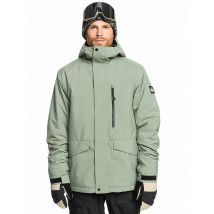 QUIKSILVER Herren Snowboardjacke Mission Solid  hellgrau | S