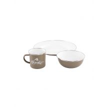ROBENS Tongass Single Emaille-Set braun