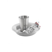 ROBENS Campinggeschirr Sierra Steel Meal Set silber