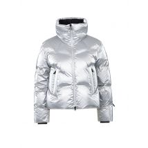 SPORTALM Damen Daunen Skijacke in trendiger Metallicoptik hellgrau | 36