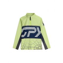 SPYDER Jungen Unterzieh Zipshirt Web gelb | 140