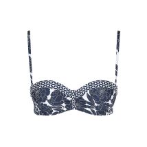 SUNSEEKER Damen Bikinioberteil Bügel-Bandeau dunkelblau | 36A