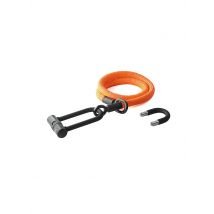 TEX-LOCK Bügelschloss mit Textilseil Eyelet 120 acid orange orange