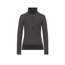 TONI SAILER Damen Unterzieh Zipshirt Lotto schwarz | 36